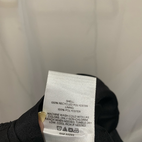 Express Floral Ruched Ruffle Hem Mini Dress - Picture 7 of 7